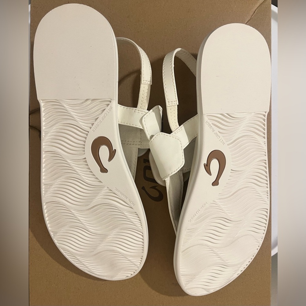 Olukai Women’s Size 8 La‘i T–Bar Strappy Beach Sandals NWT - Picture 9 of 9